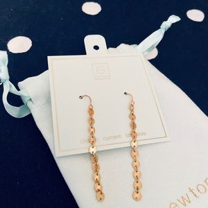 Enewton Design Gold Infinity Chic Drop earrings